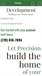 Mobile Screenshot of precisiondevelopment.us